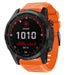 Bracelet silicone Garmin Fenix 7x (orange)