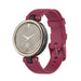 Bracelet silicone Garmin Lily (vin rouge)