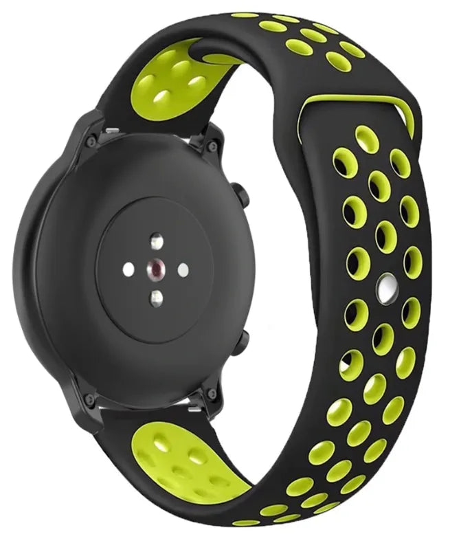 Bracelet sport Fossil Gen 4 Venture HR (noir/jaune)