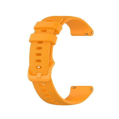 Bracelet silicone Huawei Watch GT 5 Pro 42mm (naranja)