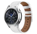 Bracelet cuir Samsung Gear S3 (blanc)