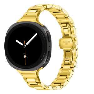 Bracelet acier fin Samsung Galaxy Watch 9 - 44mm (or)