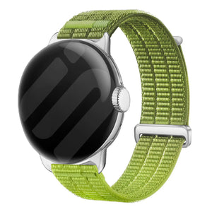 Google Pixel Watch 5 - 45mm Nylon Air Strap (Gradient Green)