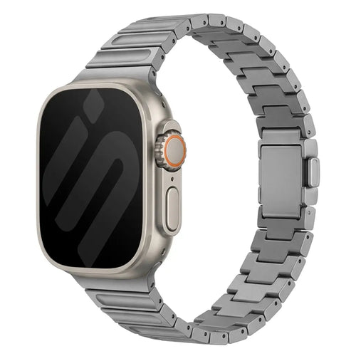 Apple Watch Magnetic Titanium Strap (Graphite)