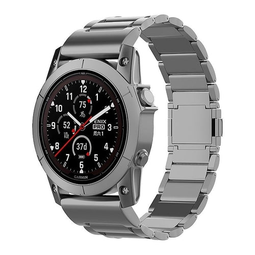 Bracelet en titane magnétique Garmin Tactix 7 (graphite)