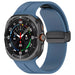 Bracelet sport avec D-buckle Samsung Galaxy Watch Ultra (grisbleu)