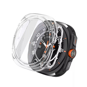 Coque rigide avec verre Samsung Galaxy Watch Ultra 2 (transparent)