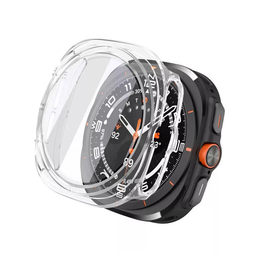 Coque rigide avec verre Samsung Galaxy Watch Ultra 2 (transparent)