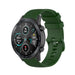Bracelet silicone luxe Honor Magic Watch 2 (vert armée)