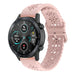 Bracelet silicone à motifs Honor Magic Watch 2 42mm (rose)