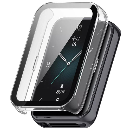 Coque rigide Honor Band 9 avec verre (transparent)