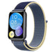 Bracelet nylon Huawei Watch Fit 2 (bleu glacier)
