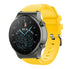 Bracelet silicone Huawei Watch GT 2 Pro (jaune)