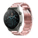 Bracelet acier Huawei Watch GT 2 Pro (rose)