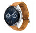 Bracelet cuir Huawei Watch GT 3 46mm (marron)