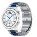 Bracelet acier Huawei Watch GT 3 Pro 43mm (argent/bleu)