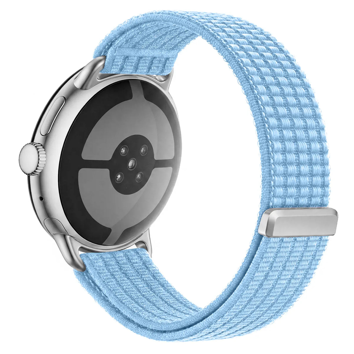 Google Pixel Watch 4 - 41mm Ultra Thin Nylon Strap (Light Blue)