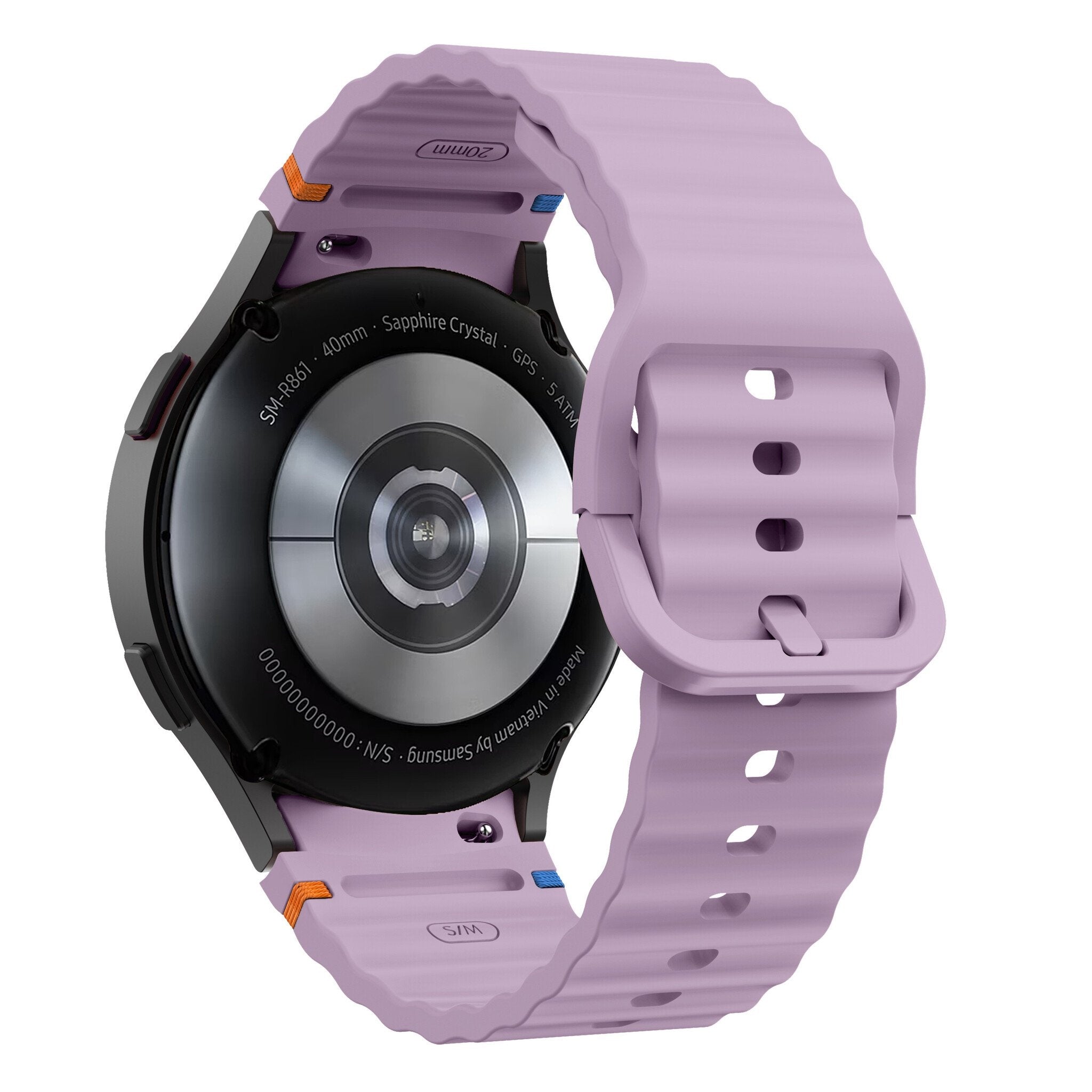 Bracelet Wave Samsung Galaxy Watch 5 - 44mm (lavande)
