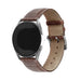 Bracelet cuir granulé de crocodile Amazfit Bip 5 (marron)