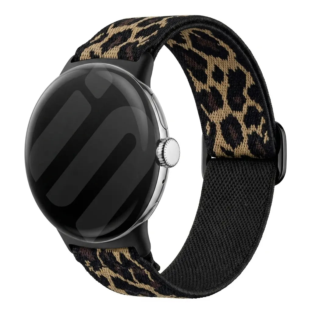 Bracelet élastique Google Pixel Watch 5 - 41mm (léopard)