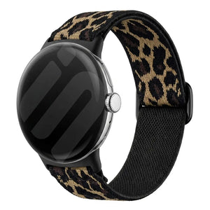 Bracelet élastique Google Pixel Watch 4 - 41mm (léopard)