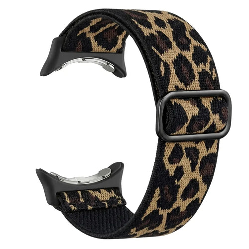 Bracelet élastique Google Pixel Watch 5 - 41mm (léopard)