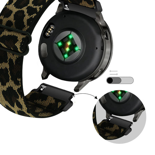 Bandz Bracelet nylon élastique Levowatch Edgy (léopard)