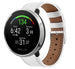 Bracelet cuir Polar Unite (blanc)