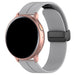 Bracelet silicone D-buckle Huawei Watch GT 3 Pro 46mm (gris clair)