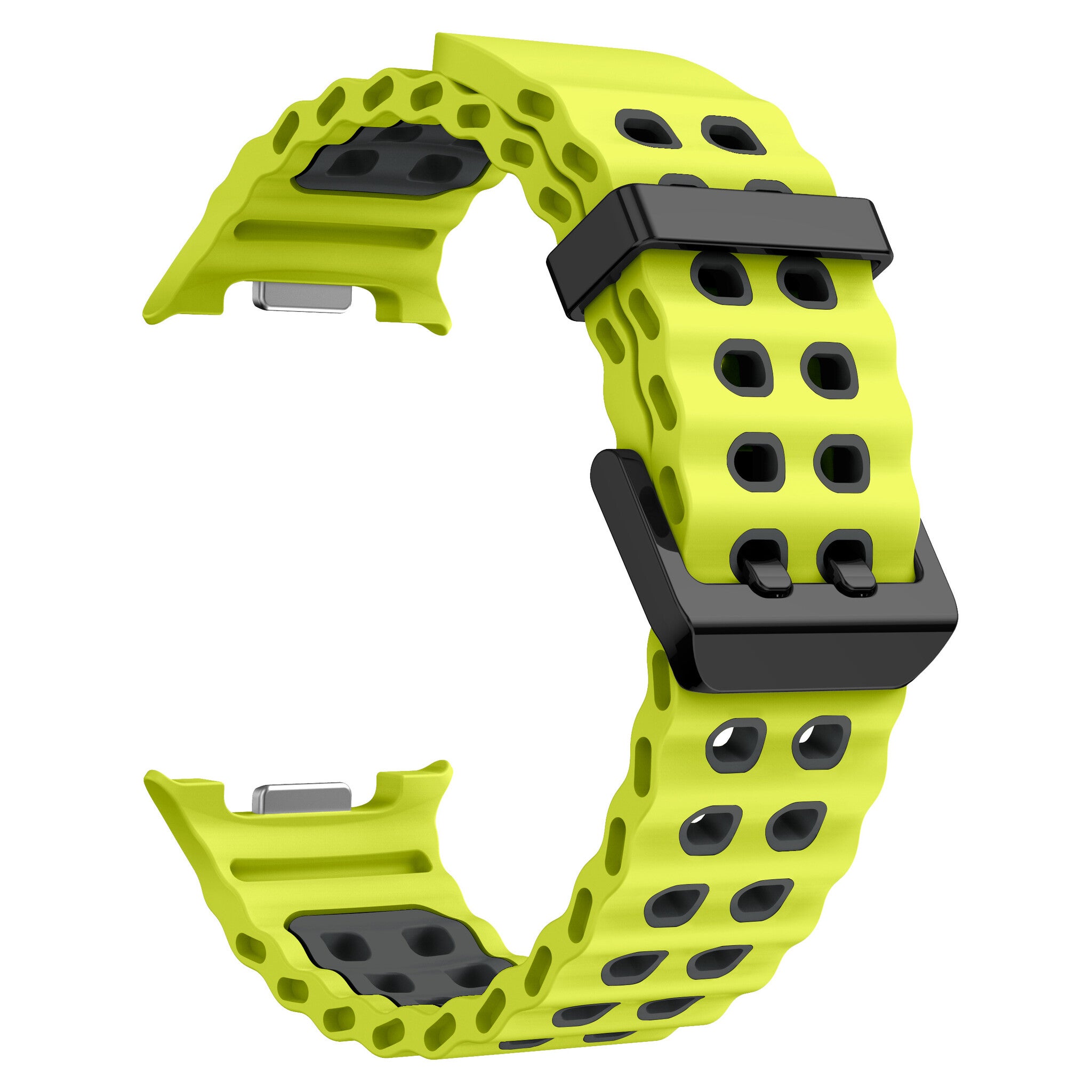 Samsung Galaxy Watch 8 - 40mm Ocean Strap (Lime/Grey)