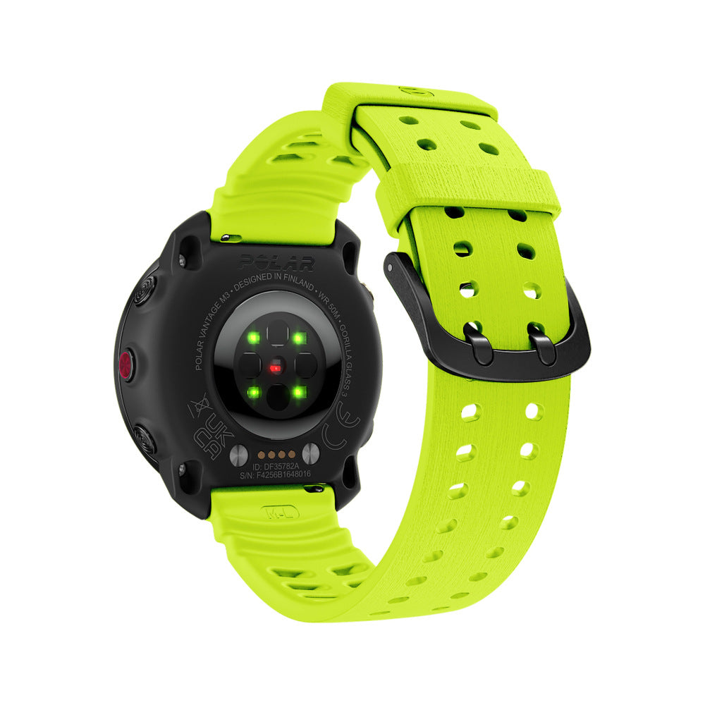 Bracelet silicone grain Polar Street X (lime)