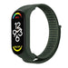 Bracelet nylon Xiaomi Mi Band 7 (vert armée)