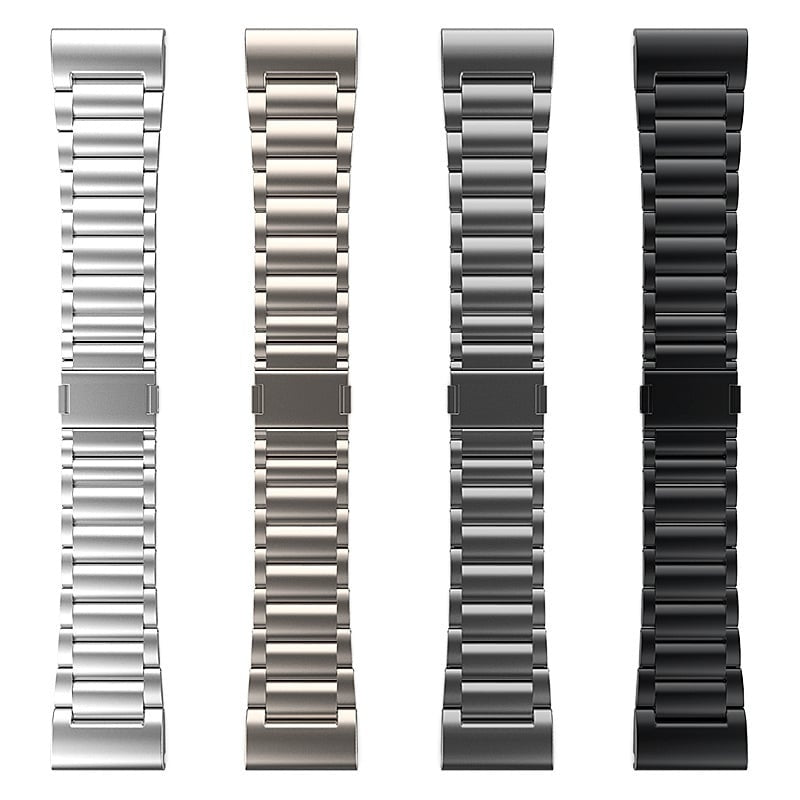 Bracelet titane magnétique Garmin Fenix E (noir)