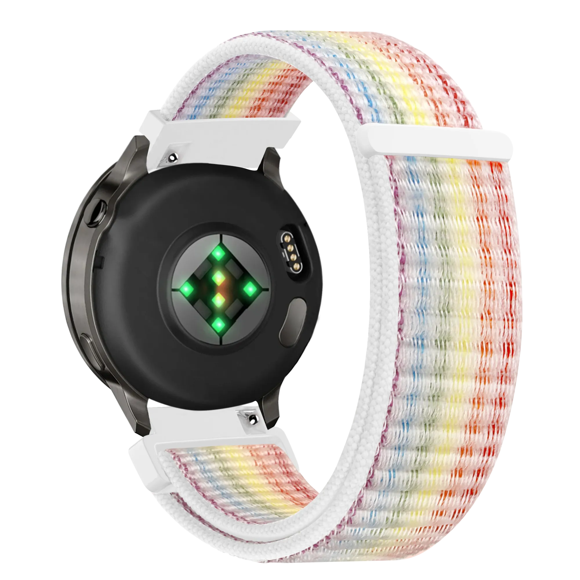 Bandz Bracelet nylon à boucle Garmin Forerunner 170 (multicolore)