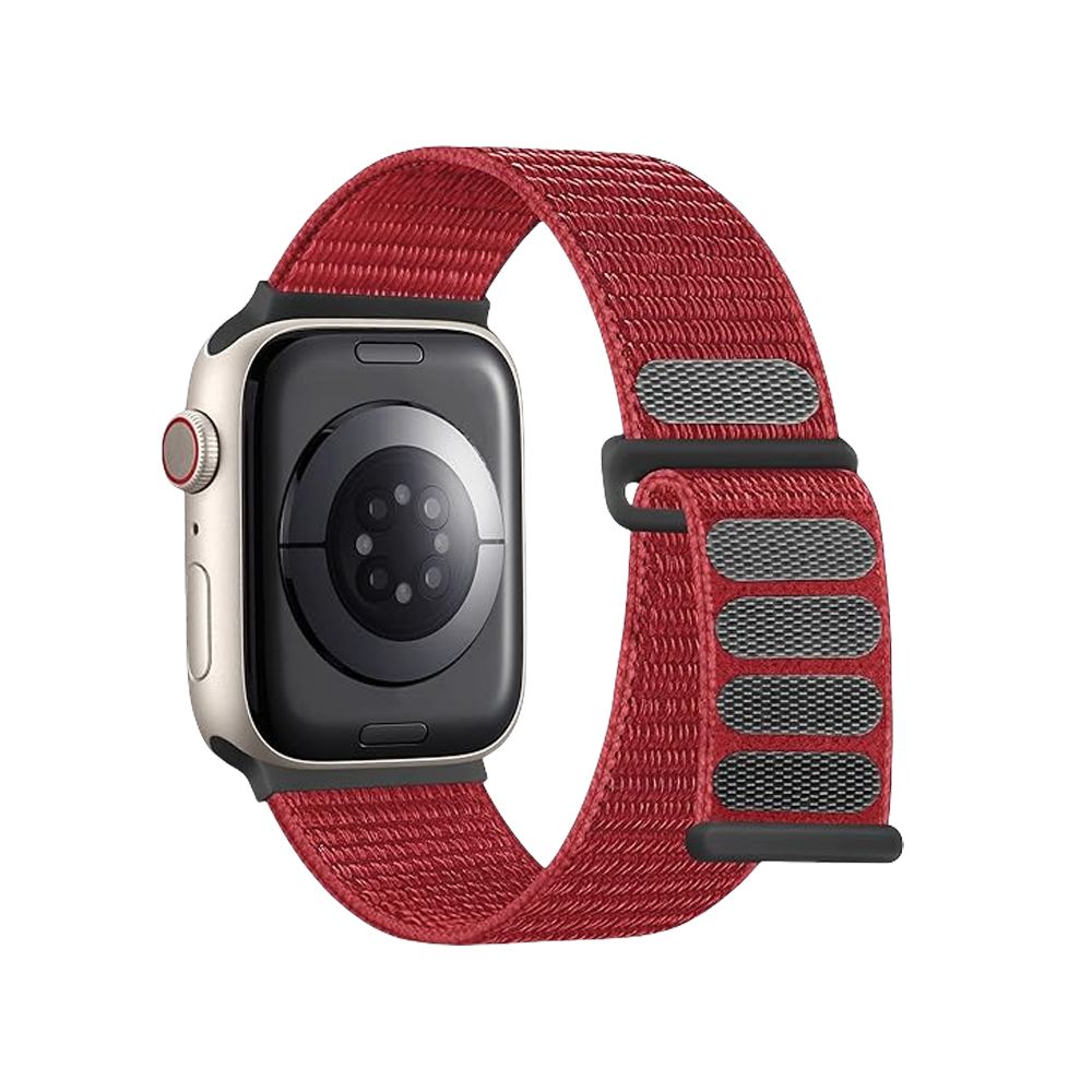 Bracelet nylon Apple Watch Ultra (rouge)