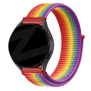 Bandz Levowatch Edgy Nylon Loop Strap (Rainbow)