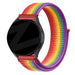 Bandz Levowatch Edgy Nylon Loop Strap (Rainbow)