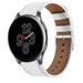 Bracelet cuir OnePlus Watch (blanc)