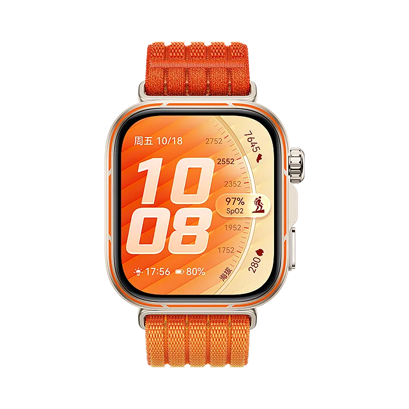 Bracelet nylon ultra fine Huawei Watch Fit 3 (orange)