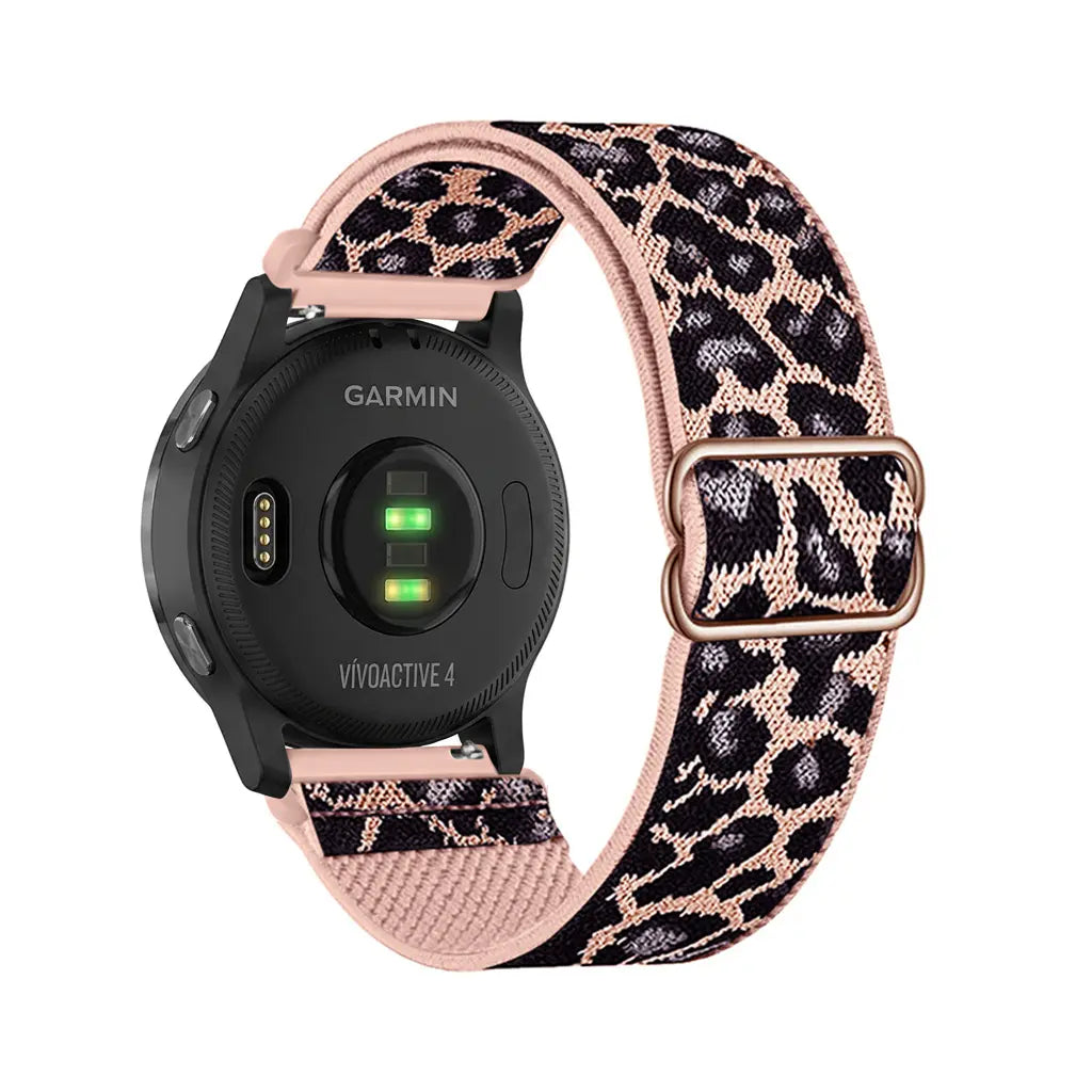 Bracelet élastique Huawei Watch GT 7 - 41mm (léopard rose)