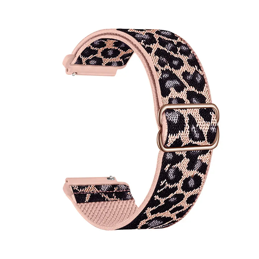 Bracelet élastique Huawei Watch GT 7 - 41mm (léopard rose)