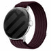 Bracelet nylon ultra fine Google Pixel Watch 5 - 41mm (prune)