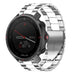 Bracelet acier Polar Grit X Pro (argent/blanc)