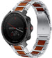 Bracelet bois/acier Polar Grit X Pro (argent)