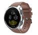 Bracelet silicone twill Polar Grit X (marron café)