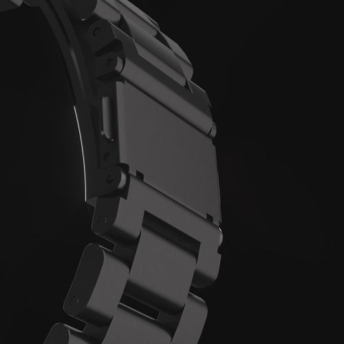 Bracelet acier Google Pixel Watch 5 - 45mm (noir)
