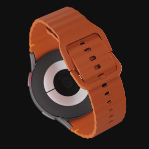 Samsung Galaxy Watch FE Wave Strap (Orange)