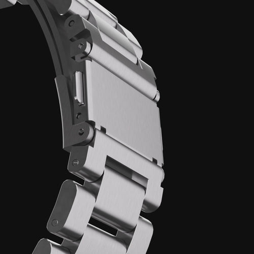 Bracelet acier Samsung Galaxy Watch 9 - 40mm (argent)