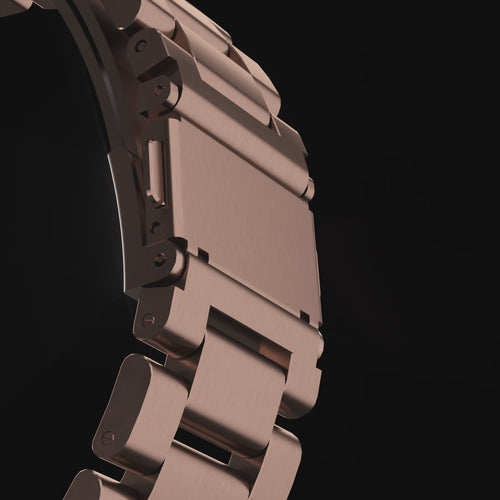 Bracelet acier Garmin Lily 2 (or rose)