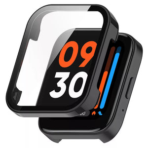Coque rigide Redmi Watch 3 avec verre (noir)